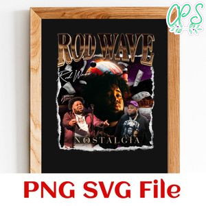 Rod wave 2 Customer Request PNG file template