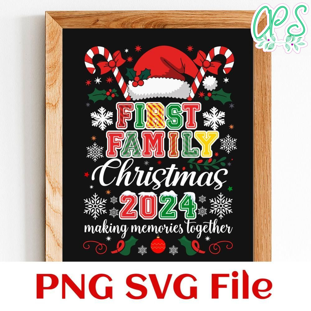 Family Christmas Customer Request PNG file template