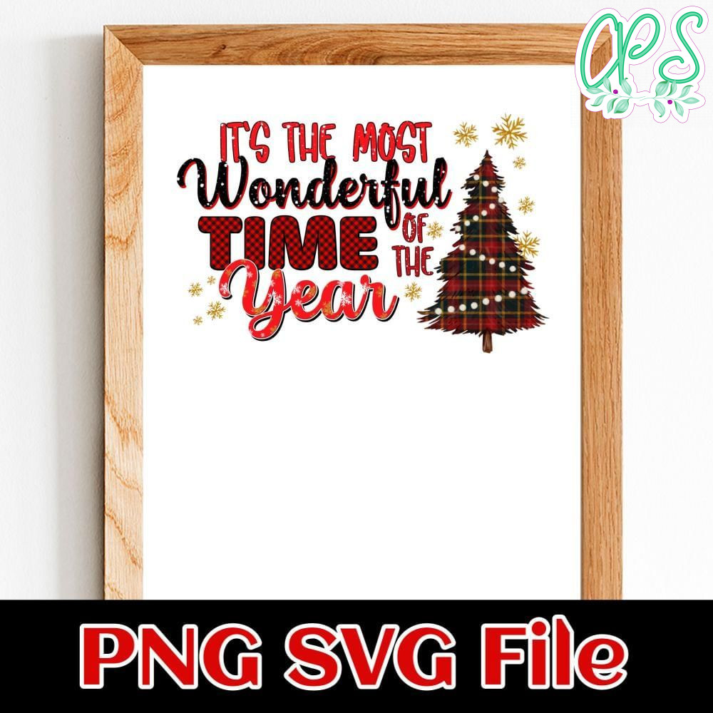 It's the most wonderful time of the year Customer Request PNG file template