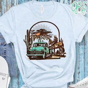 Heart Like A Truck Cowboy Shirt
