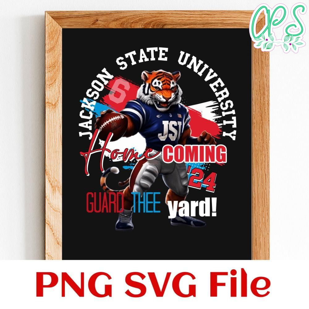 Jackson state university tiger home coming Customer Request PNG file template