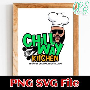 Chillway kitchen PNG SVG file template