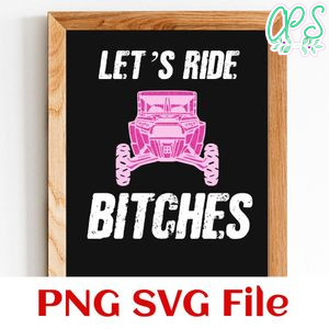 Let's ride bitches PNG file template