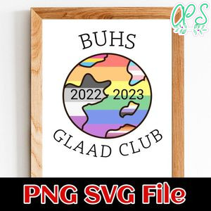 Buhs 2022 2023 glaad club PNG file template