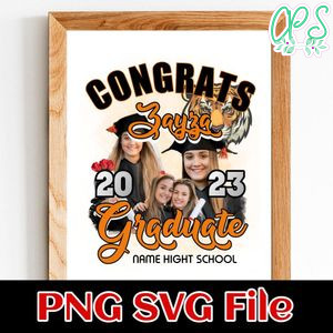 Congrats Graduation Customer Request PNG design template