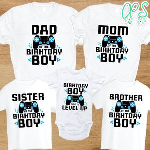 Birthday boy time level up Customer Request PNG file template