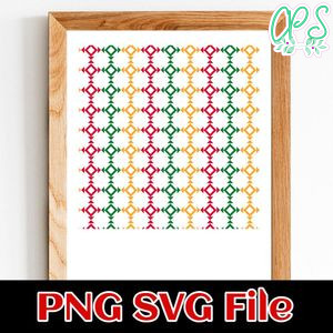 Juneteenth pattern Customer Request PNG file template