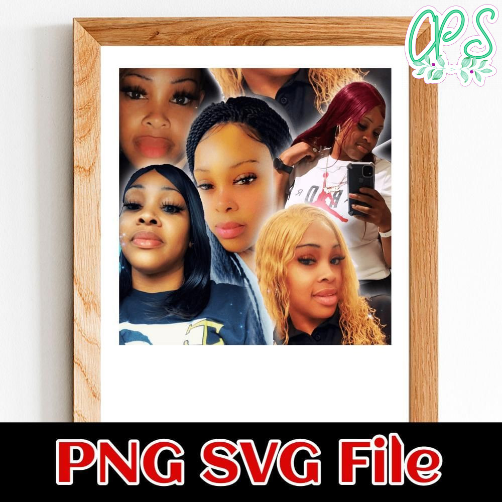 Latto Photo 2 Collage Customer Request PNG file template