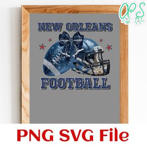 Football glitter custom team name Customer Request PNG file template