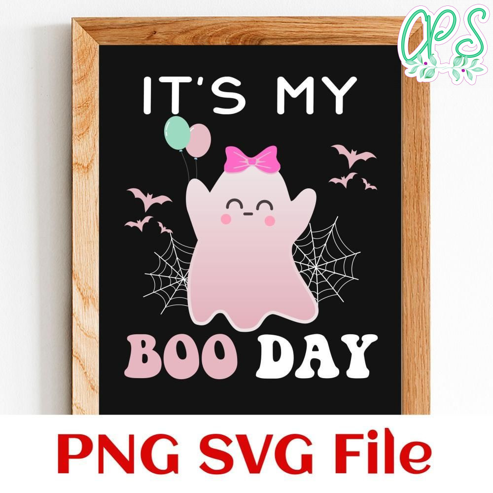 It's my boo  day Customer Request PNG file template