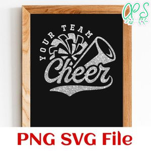 Custom Your Team Cheer Customer Request PNG file template