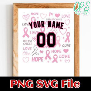 Custom black pink 3d pattern design pin ribbons breast cancer Customer Request PNG file template
