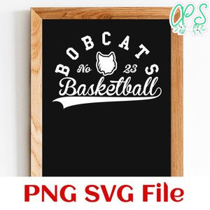 Bobcats Basketball Team SVG Customizable