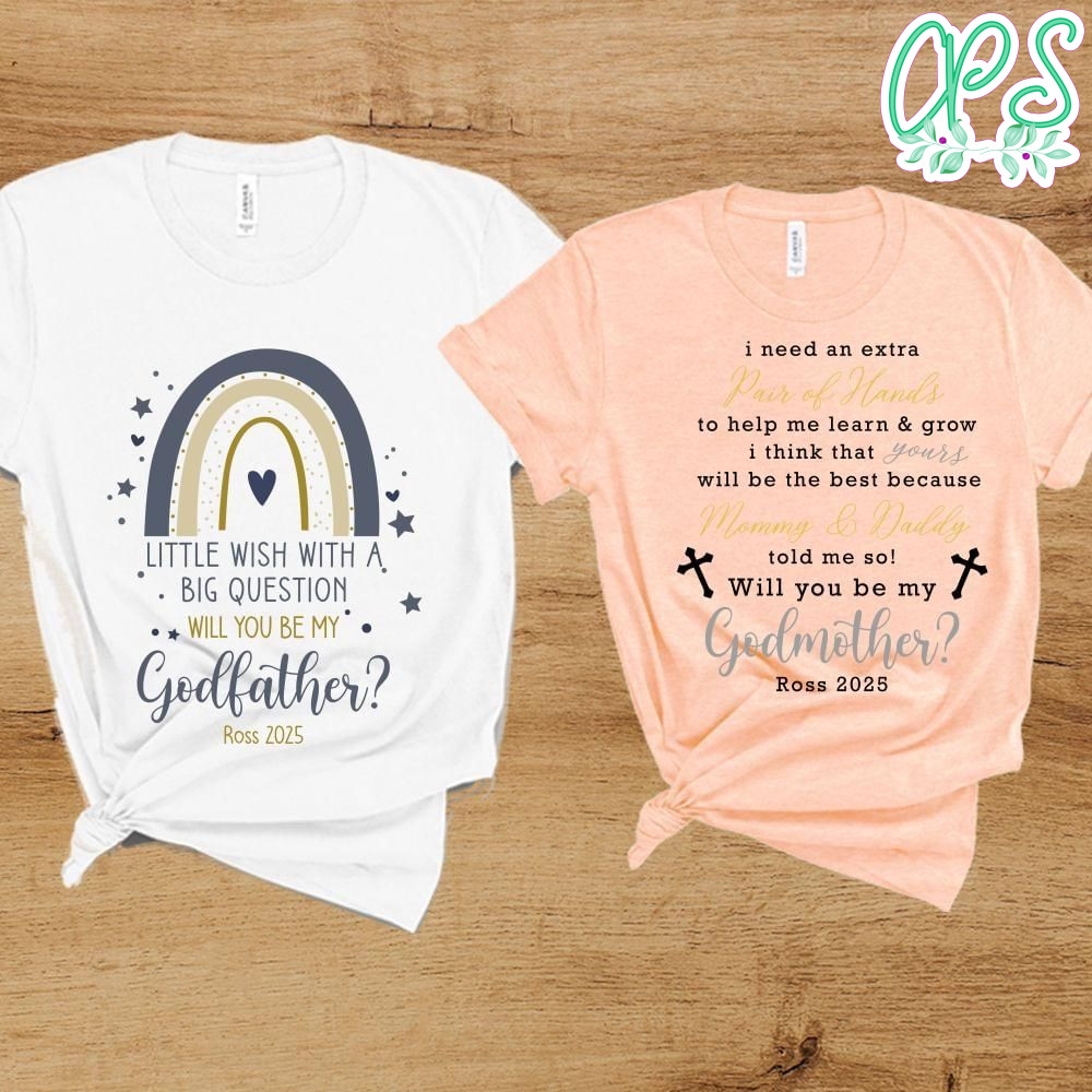 Godfather & Godmother Customer Request PNG file template