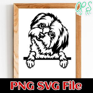 Maltese PNG SVG file template