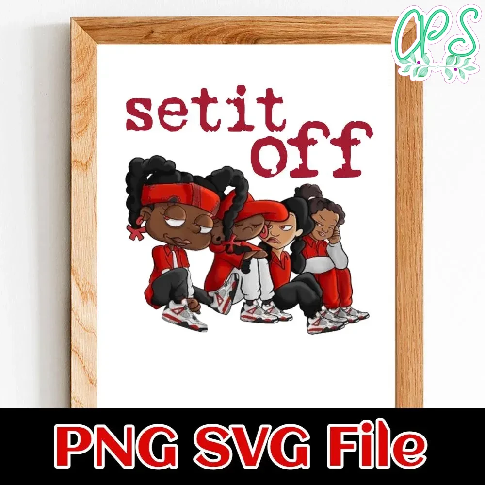 Set it off PNG | CustomPartyShirts