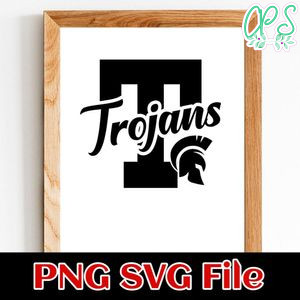Trojans SVG design template