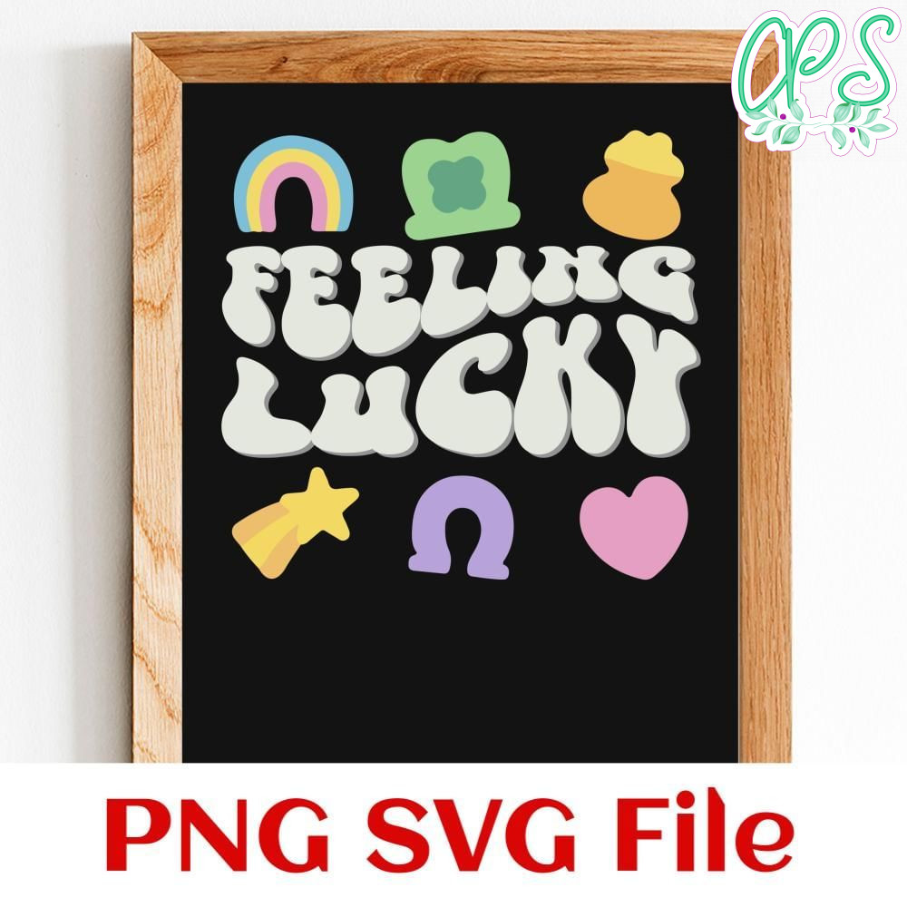 Feeling lucky Customer Request PNG file template