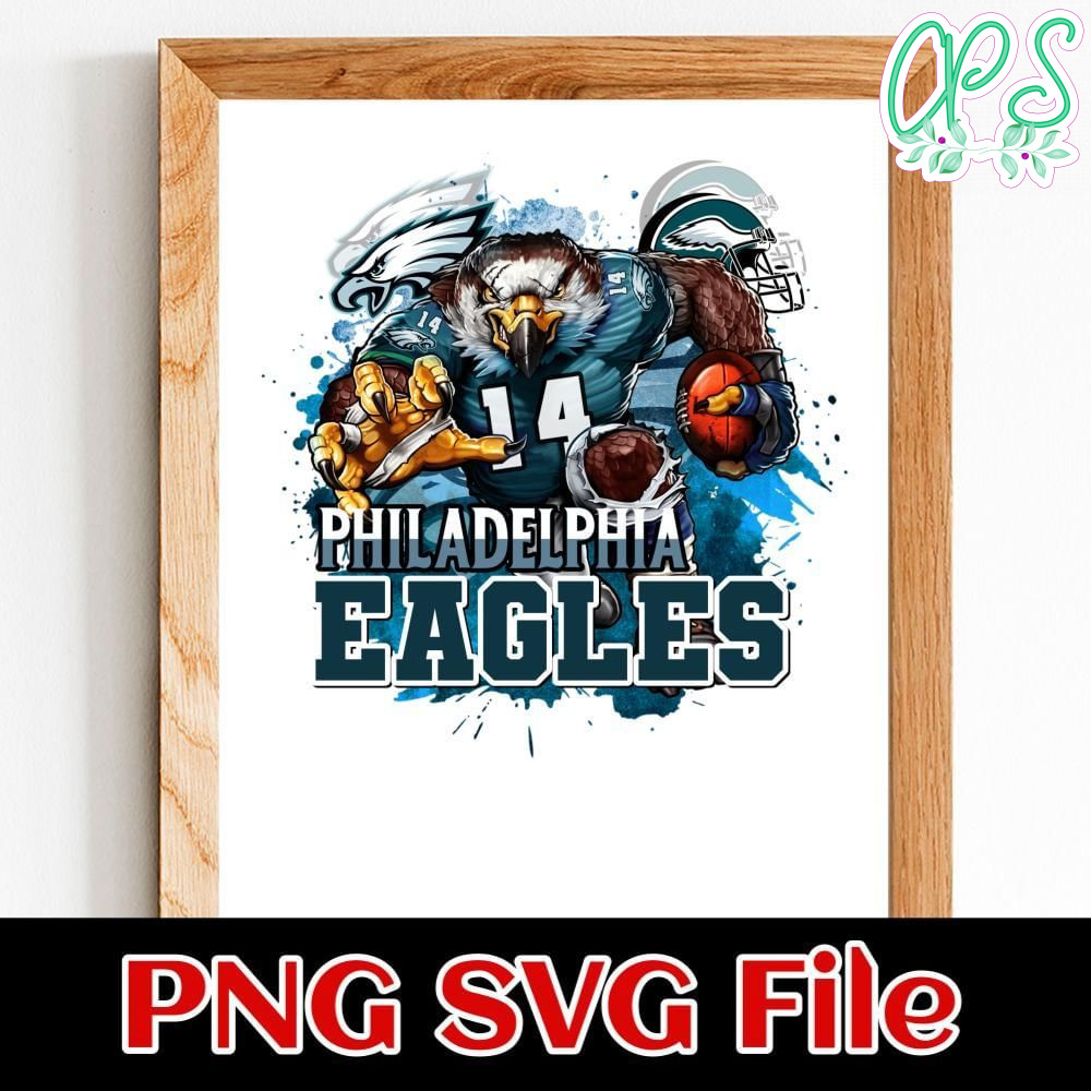 Custom Number Philadelphia Eagles Customer Request PNG file template