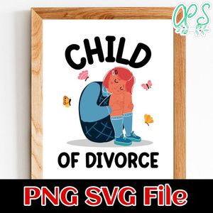 Child of divorce court SVG PNG Customizable Instant Download