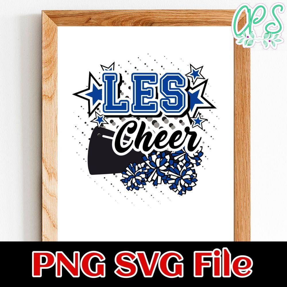 Les cheer Customer Request PNG file template