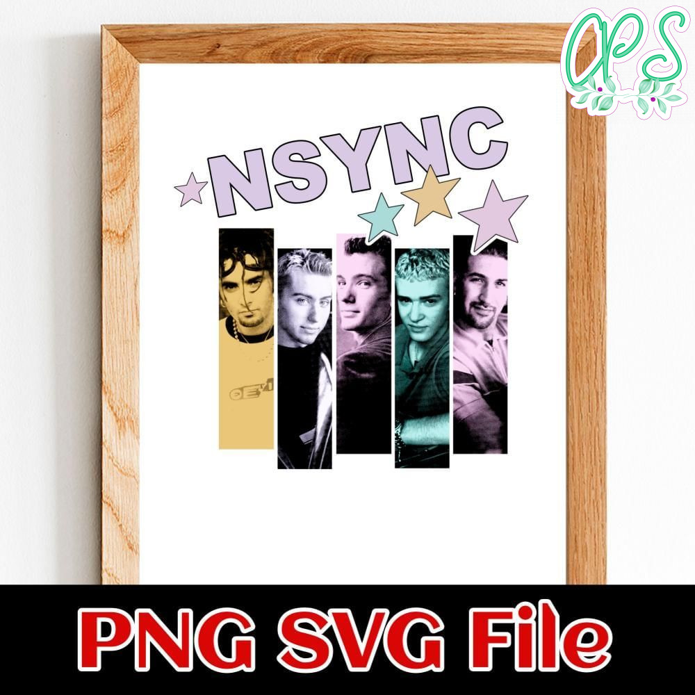 NSYNC Customer Request PNG file template
