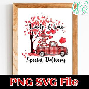 Love Of Love Special Delivery PNG SVG file template