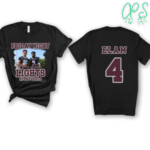 American football friday night PNG design template