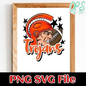 Trojans PNG design template