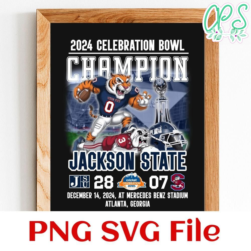 2024 celebration bowl champions Customer Request PNG file template