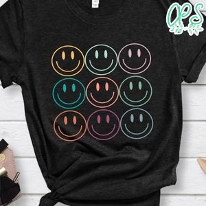 Retro Smile Face Shirt