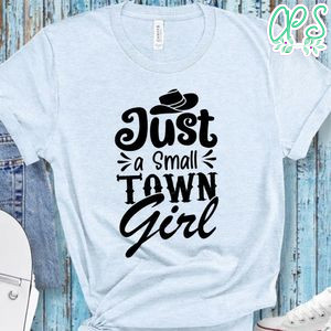 Just a Small Town Girl PNG file template