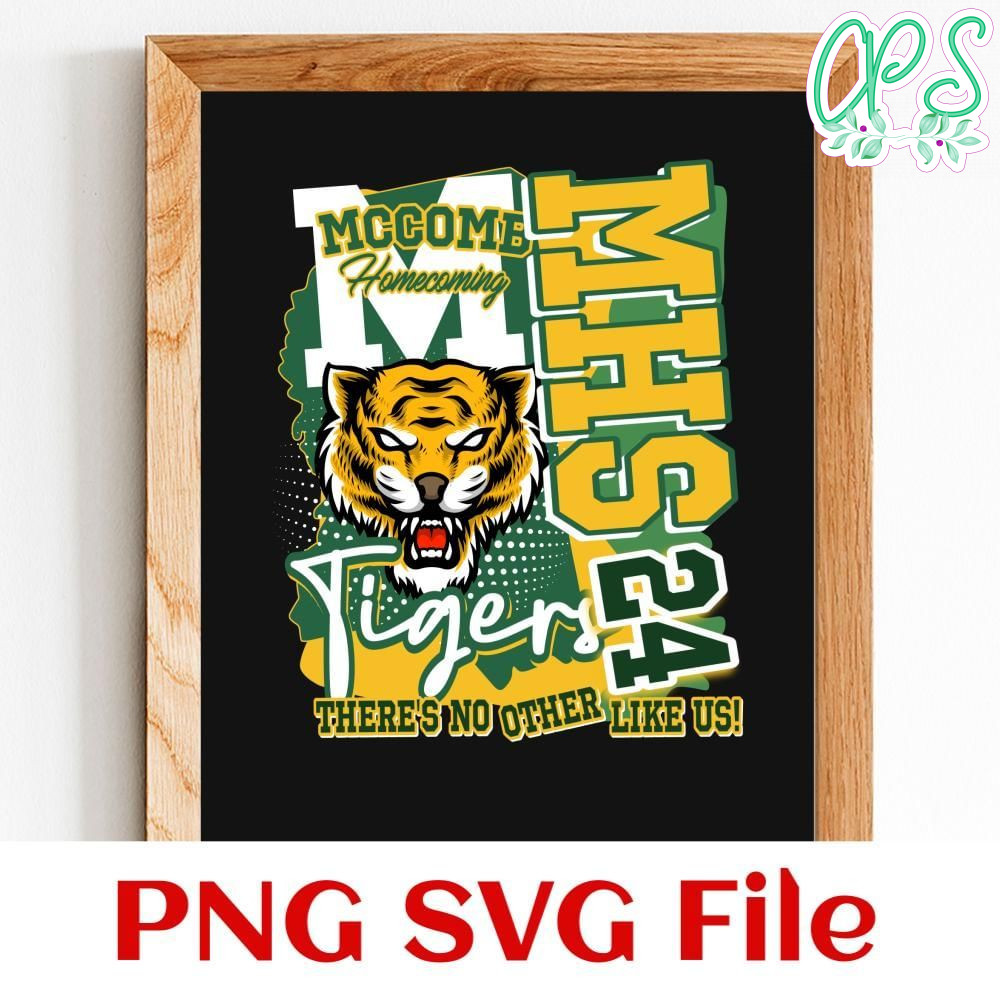 MHS tigers Customer Request PNG file template